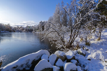 Poster - River Inna, Norway