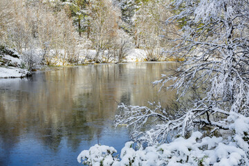 Poster - River Inna, Norway