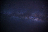 Fototapeta Na sufit - milky way galaxy and space dust in the universe, Long exposure photograph, with grain.