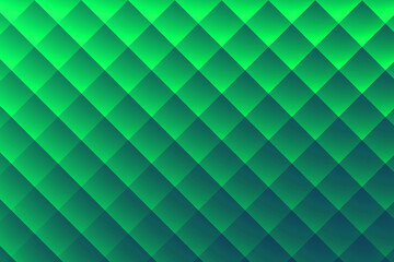 Wall Mural - abstract background in the form of  green rhombuses and gradient