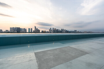 Canvas Print - hangzhou city skyline