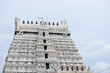 The tower of the beautiful Annamalaiyar Temple in Tiruvanamalai, Tamil Nadu in the south Indian state of Tamil Nadu