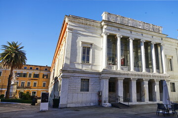 Wall Mural - Animosi theater in Carrara, Tuscany, Italy