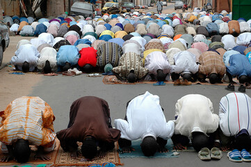 Friday prayer in Dakar