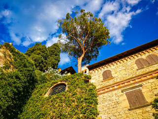 Wall Mural - View on a historic building in Asolo, Treviso - Italy