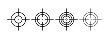 Crosshairs Vector Symbol Set