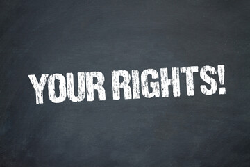 Poster - Your Rights!