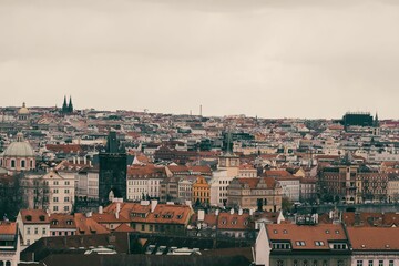 Scenery of buildings in Prague, Czechia