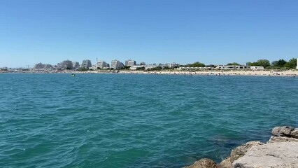 Poster - Front de mer à la Grande motte, Occitanie