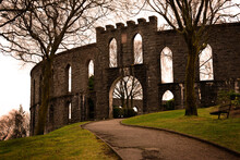 The Unusual Architectural Structure Of McCaig's Tower, Oban, Scotland