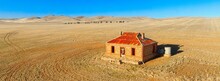 Panorama View Of An Old Ruin Near Burra In South Australia