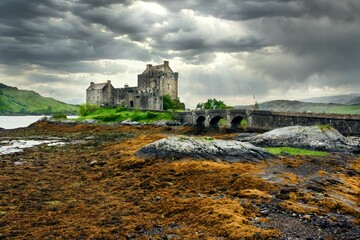 Sticker - Eilean Donan, Loch Duich Island, Scotland