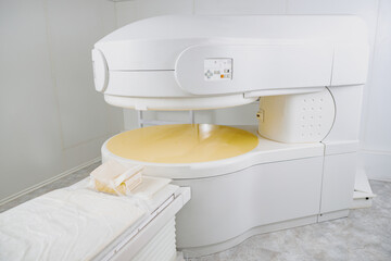 Wall Mural - Magnetic resonance imaging scan or MRI machine device in hospital ready to work
