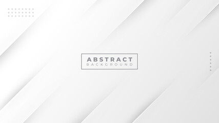 Modern white and grey abstract gradient background