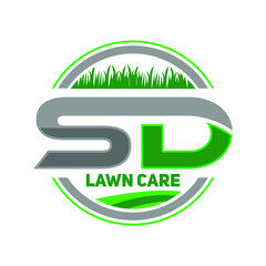 Poster - Lawn Care Logo  Design Inspiration Idea