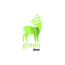 Green Deer Logo