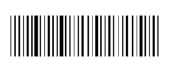 barcode icon. design for web and mobile app. vector illustration isolated on white background