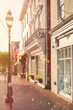 Romantic stroll on Main Street in historic downtown Annapolis, Maryland, USA. Typical picturesque architecture in the capital city of Maryland.