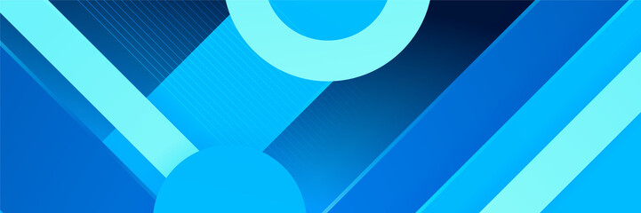 Blue abstract background. Vector abstract graphic design banner pattern background template.