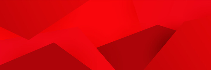 Red abstract banner background. Vector abstract graphic design banner pattern background template.