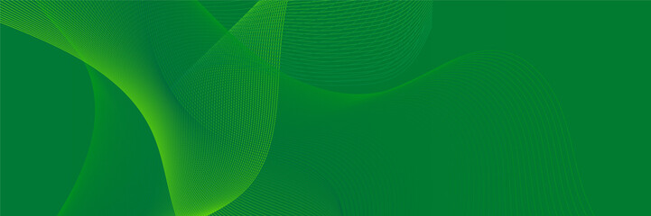 green abstract banner background. vector abstract graphic design banner pattern background template.