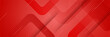 Abstract lines pattern technology on red gradients background. Vector abstract graphic design banner pattern background template.