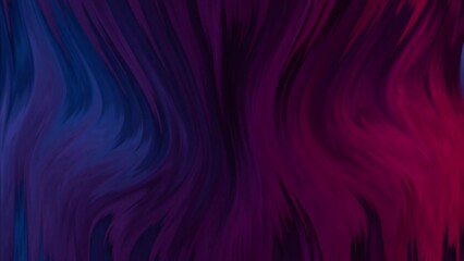 Aufkleber - Animated 3D waving cloth texture. Liquid holographic background. Smooth silk cloth surface with ripples and folds in tissue. 4K 3D rendering seamless looping animation