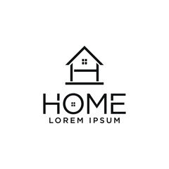 Wall Mural - home and building logo  icon and vector