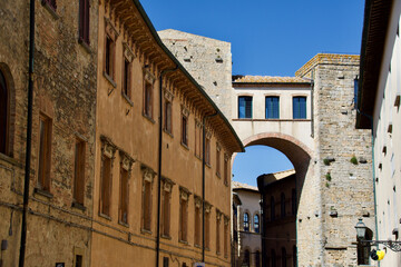 Narrow street in Volterra