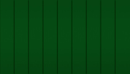 Dark green wall line in a row solid board decoration and background