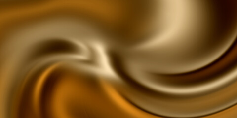 Wall Mural - Abstract golden smooth wave background