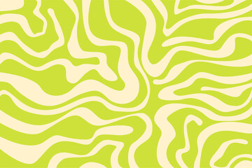 wavy retro abstract texture background. hippie pattern.