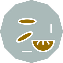 Sticker - Omelette Icon Style