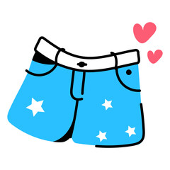 Sticker - Download sticker of shorts, premium design 