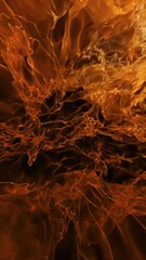 Wall Mural - Abstract Vertical Deep fire Slow motion Background