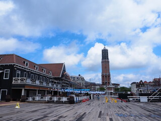 Canvas Print - the beautiful cityscape of the netherlands in Japan