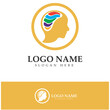 © Tomi43 - Neuron logo or nerve cell logo design,molecule logo ,brain logo illustration template icon with vector concept