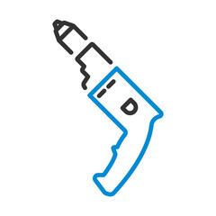 Sticker - Electric Drill Icon