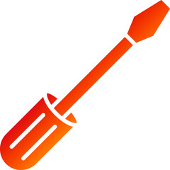 Sticker - Screw Driver Icon Style