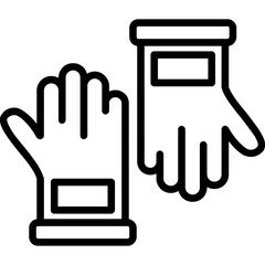 Poster - Hand Gloves Icon