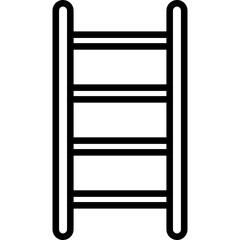 Canvas Print - Ladder Icon