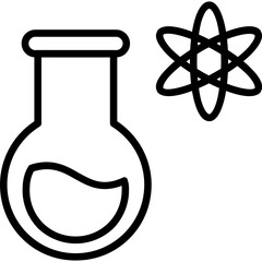 Poster - Atom Icon