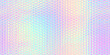© Unleashed Design - Seamless trendy iridescent rainbow corrugated ribbed glass background texture. Soft pastel holographic frosted window refraction pattern. Modern blurry pearlescent unicorn foil abstract 3D rendering.