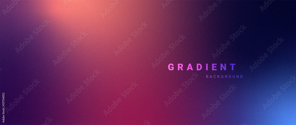 Abstract gradient background with grainy texture Stock Vector | Adobe Stock