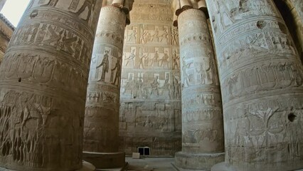 Wall Mural - Ancient Egyptian temple in Dendera