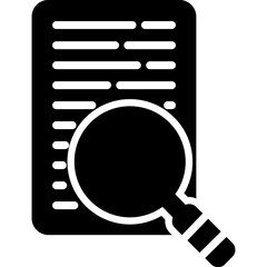 Poster - Magnifying Icon