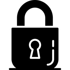 Poster - Lock  Icon