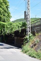 Poster - Parkplatz unter dem Bahndamm