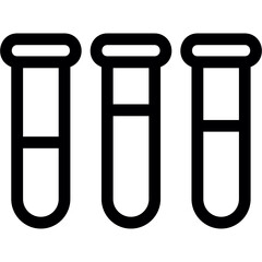 Poster - Test Tubes Icon