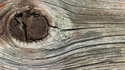 Canvas Print - Closeup old natural wooden plank looking vintage and rough